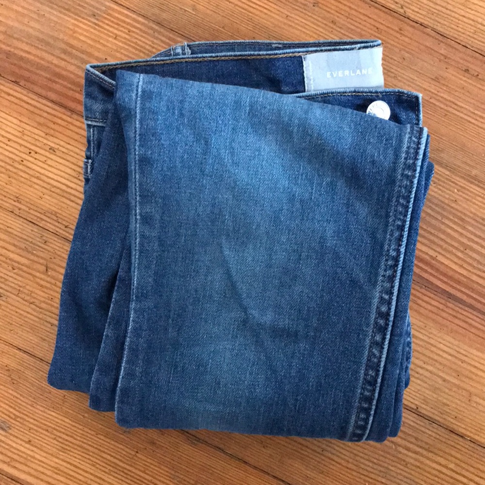 High rise skinny jeans